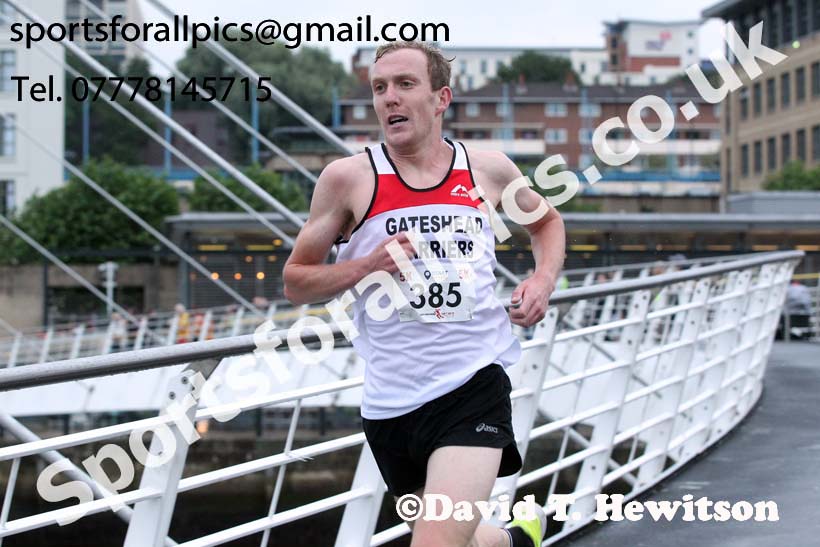 Gateshead Harriers Quayside 5k Road Race. Photo: David T. Hewitson/Sports for All Pics